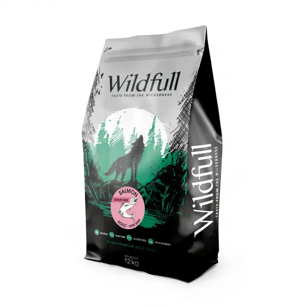 Wildfull  Dog Salmon Mini Size - за кучета от мини породи, сьомга 12 кг