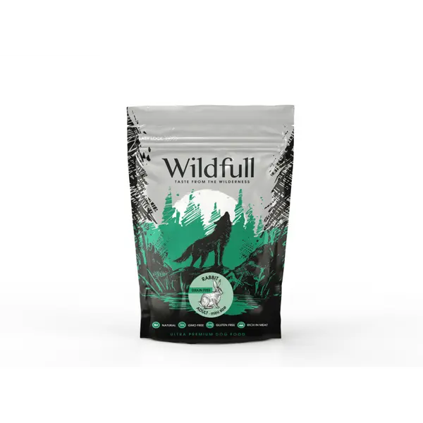 Wildfull  Dog Rabbit Mini Size - за кучета от мини породи, заек 500 гр