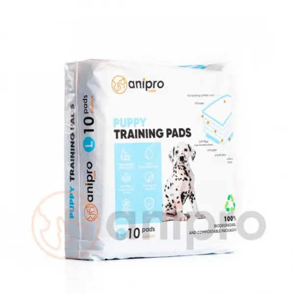 Anipro  Подложка за кученца L 60х60 см, 10 бр