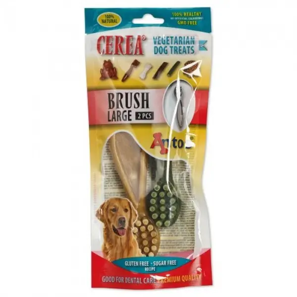 Antos Cerea Brush Large дентални четки 15 см, 140 г / 2 бр плик