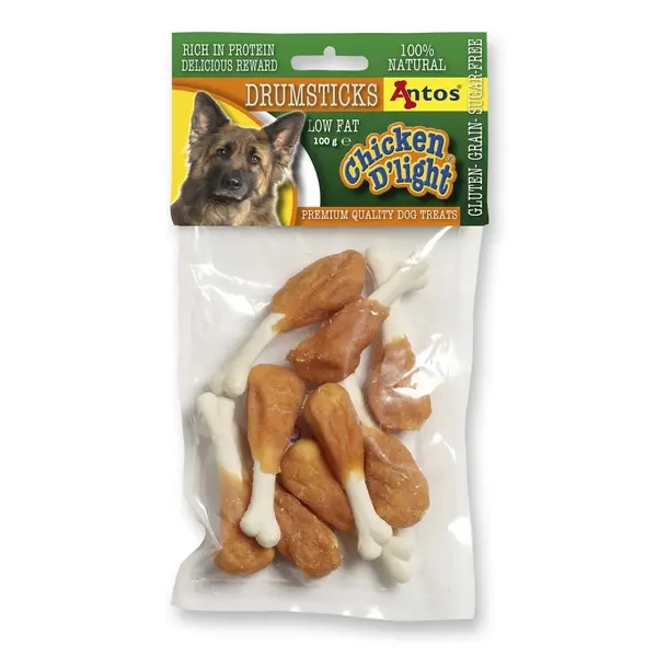Antos Drumsticks Chicken D'light бутчета с пилешко месо 100гр