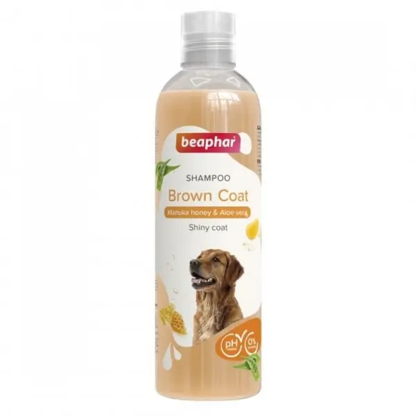 Beaphar  Shampoo Brown Coat - шампоан с алое вера за кафява козина 250мл NEW