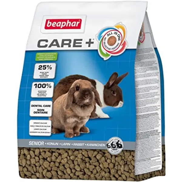 Beaphar Care + Super premium Senior храна за възрастни зайци