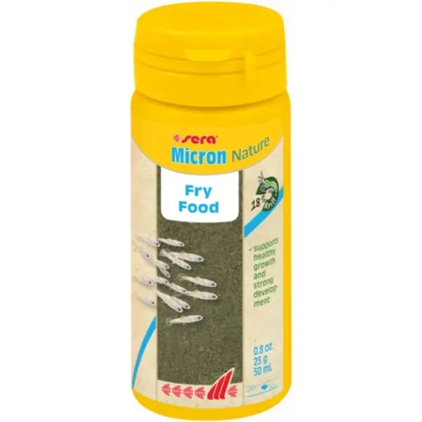 sera Micron Nature 50 мл - за новоизлюпени хайверни рибки