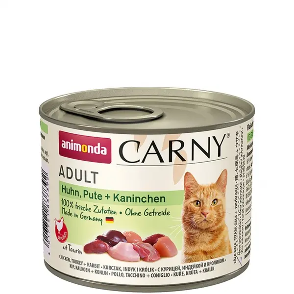 Animonda Carny Adult пиле + пуйка + заек 200 г