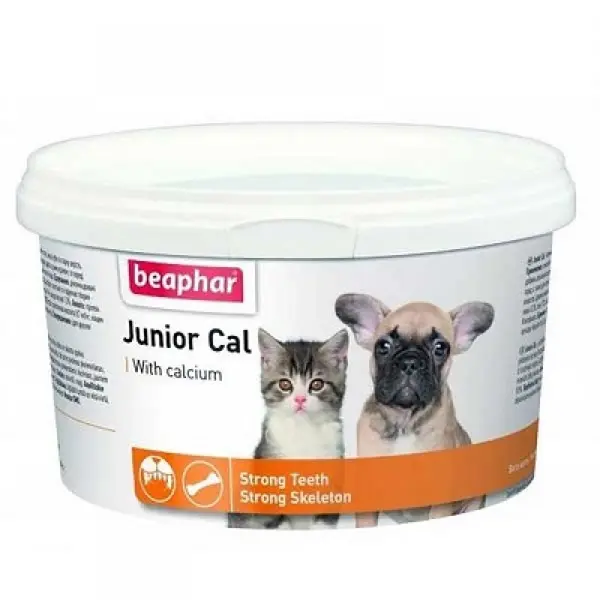 Beaphar  Junior Cal -200гр. за здрави кости на малките кученца и котенца