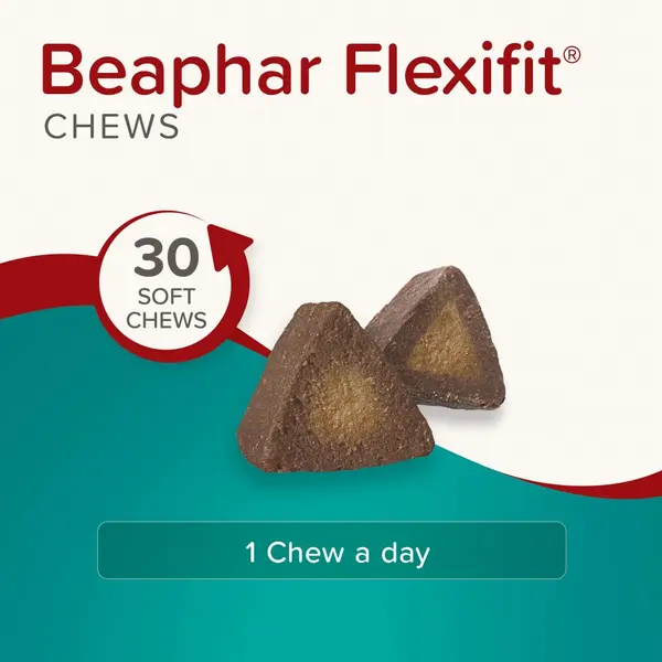 Beaphar  Flexifit Chews хапки за стави за кучета, 30 бр, 175 г