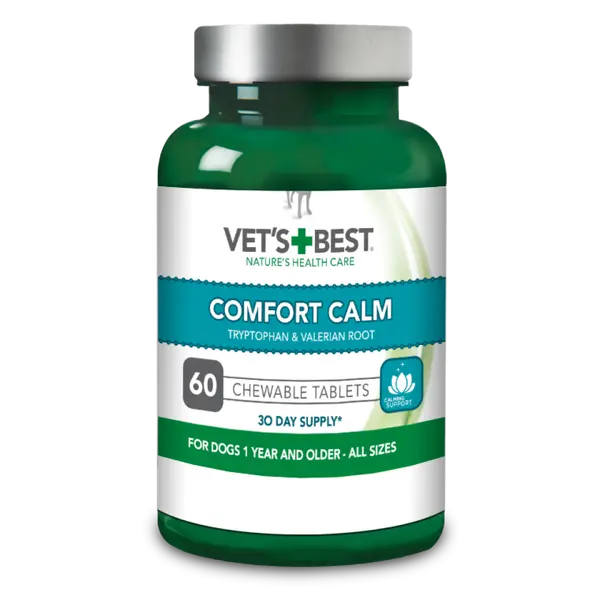Vet's Best Comfort Calm - успокояващи таблетки за кучета - 60 бр