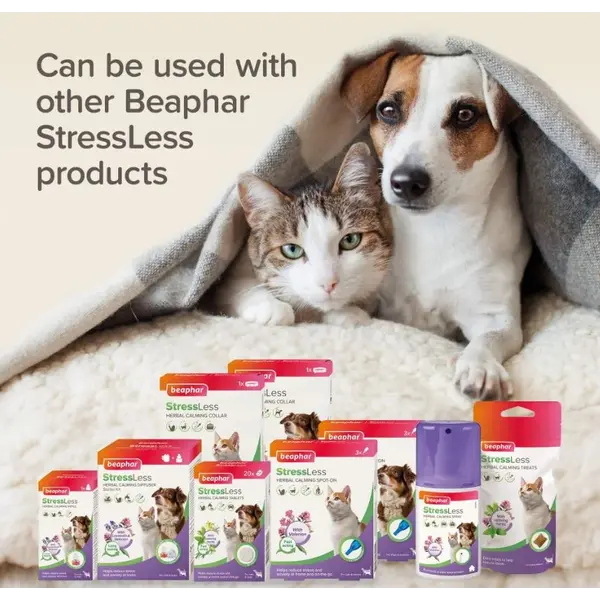 Beaphar StressLess Herbal Calming Spot-On успокояващи пипети за котки, 3 бр