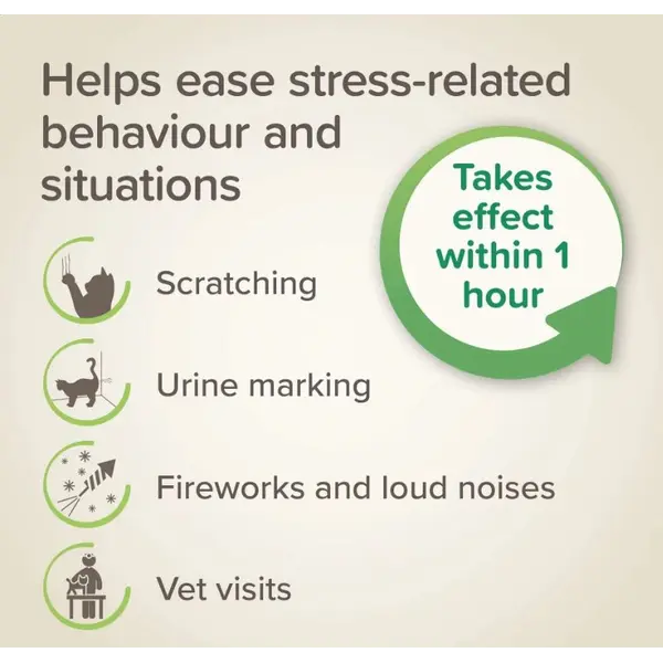 Beaphar StressLess Herbal Calming Spot-On успокояващи пипети за котки, 3 бр