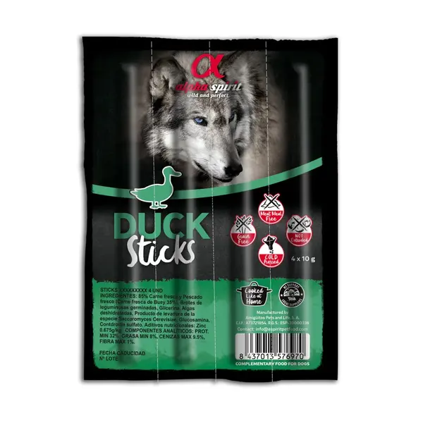 Alpha Spirit All Tastes Box - Лакомство за кучета - всички вкусове в една в кутия - 6 вида х 4 пръчици