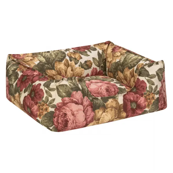 Pet Comfort Alpha водоустойчиво легло за кучета и котки, устойчивo на петна, флорални мотиви, S, 50х60 см