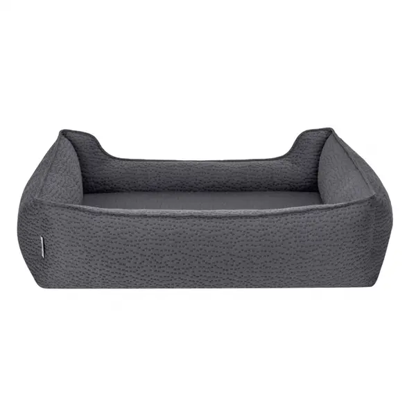 Pet Comfort Bravo легло за кучета и котки, с ортопедична пяна, тъмно сиво, S, 75х60 см