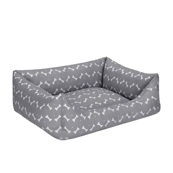 Pet Comfort Uniform легло за куче кучета и котки, сиво-бяло, S, 60х50 см