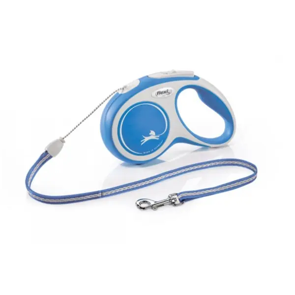 Flexi  Comfort S - 5м въже, до 12кг, светло синьо