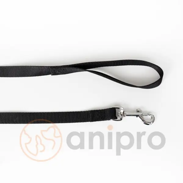 Anipro  Sport+ повод от лента 2.0/120см черен