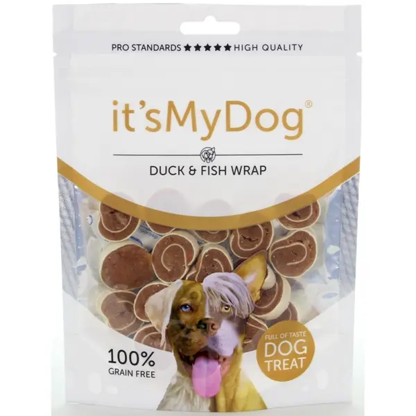 Its my dog It's My Dog Duck & Fish - кръгчета патица и риба 85 г, без зърно