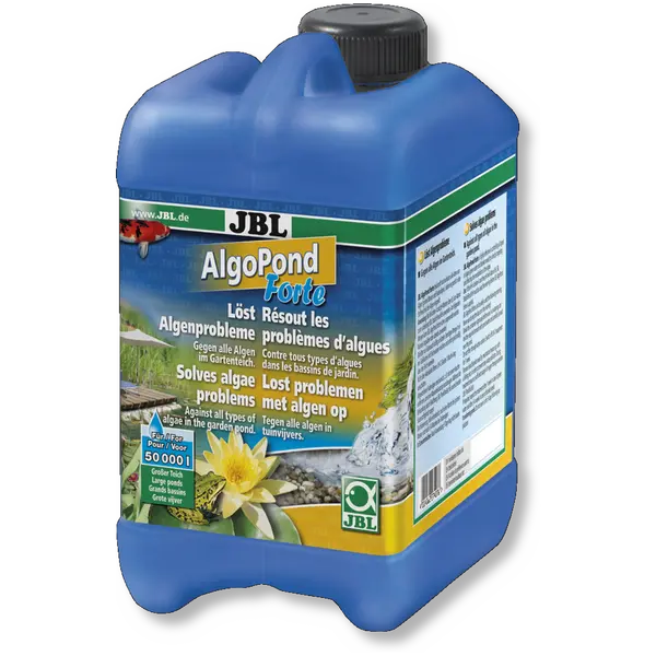 JBL AlgoPond Forte – Препарат за пречистване на водата от алгае - 2,5 л