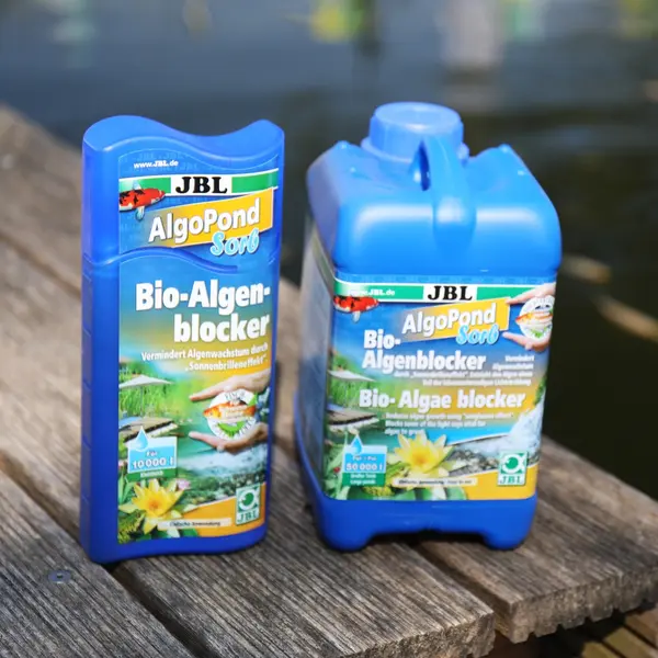 JBL AlgoPond Sorb – био-алги блокер за пречистване на водата в езерата чрез  блокиране на спектър от светлината, важен за растежа на алгитe - 500 ml