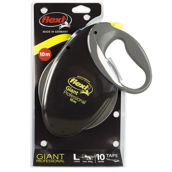 Flexi  Giant L - 10 м лента, до 50 кг, черен
