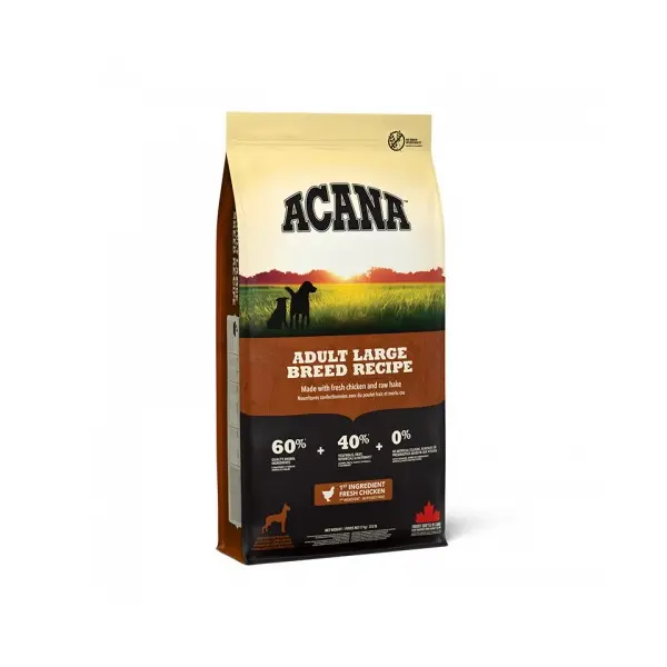 Acana Adult Large Breed - суха храна за кучета в зряла възраст от едри породи - 17 кг
