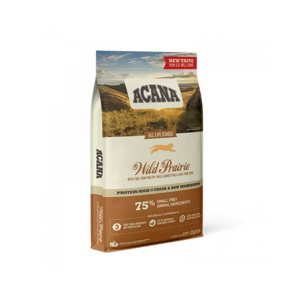 Acana Wild Prairie Cat - суха храна за котки от всички възрасти и породи - 4.5 кг