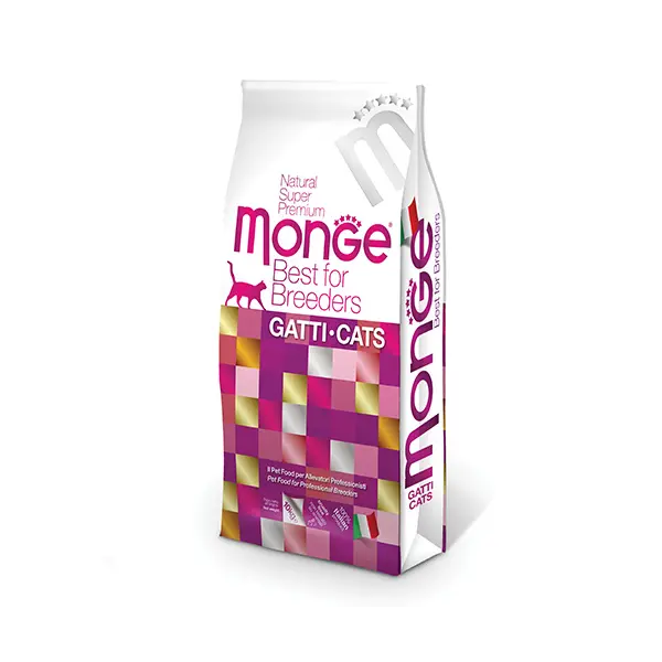 Monge Natural Superpremium Monoprotein Kitten Trout - Пълноценна суха  монопротеинова храна за подрастващи котенца с пъстърва - 10 кг