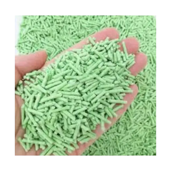 Tofu Cat Litter KittySand Green Tea - Соева котешка тоалетна с аромат на зелен чай - 6 л / 2,5 кг