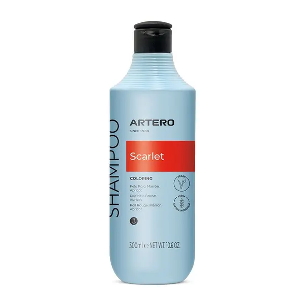 Artero Scarlet Red Shampoo - Шампоан за кучета с червена, кафява и кайсиева козина - 300 мл