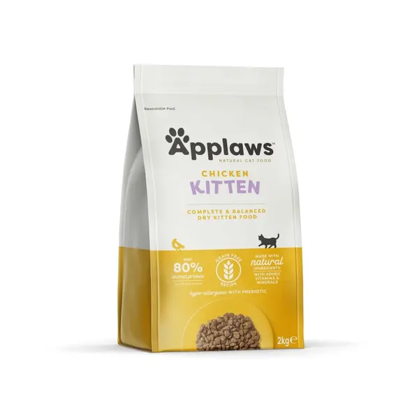 Applaws Kitten - Суха храна за подрастващи котенца с пилешко - 400 г