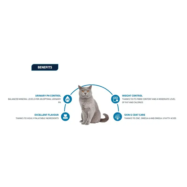 Advance Cat Adult Sterilized - Суха храна за кастрирани котки с пуешко и ечемик - 3 кг
