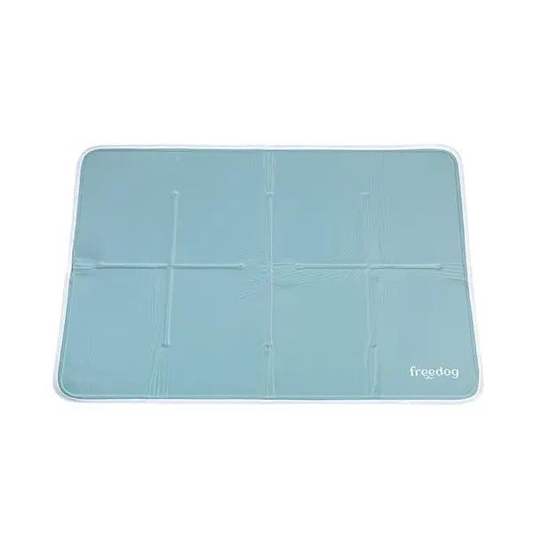 FreeDog Cool Bed Premium Silver - охлаждащо легло с гел - сребърно