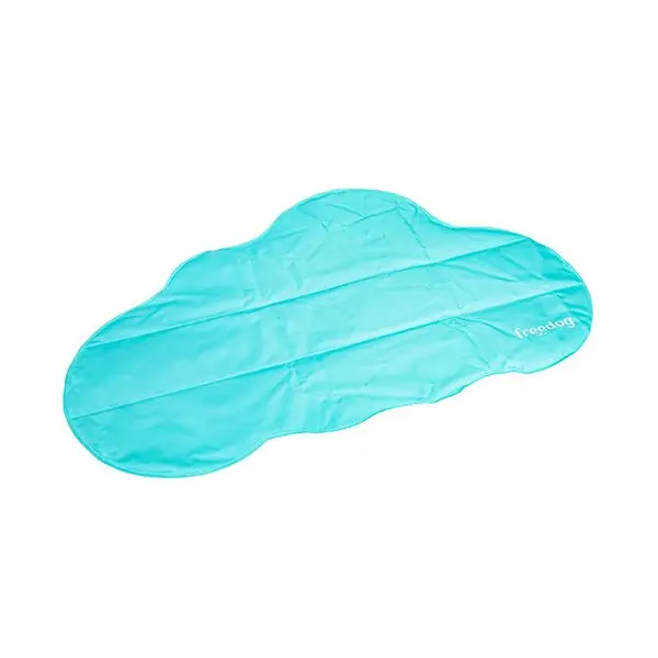 FreeDog Cooling Mat Cloud Misty Turquoise - охлаждащо легло облак - тюркоаз - 83х50 см