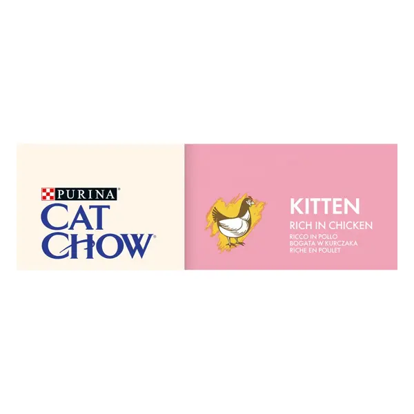 Cat Chow Kitten - Пълноценна суха храна за котенца от 1 до 12 месеца,бременни и кърмещи котки -  15 кг.
