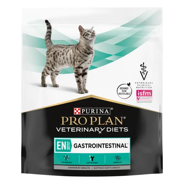 Purina ProPlan Gastrointestinal EN - суха храна за котки със стомашно-чревни проблеми - 400 г
