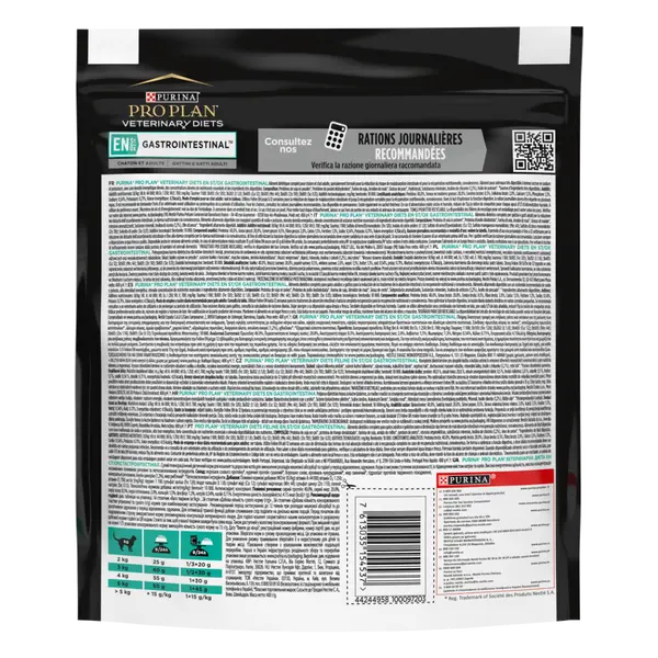 Purina ProPlan Gastrointestinal EN - суха храна за котки със стомашно-чревни проблеми - 400 г