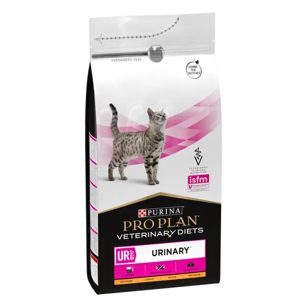 Purina ProPlan Urinary UR - суха храна за котки със заболявания на долните пикочни пътища - 1,5 кг