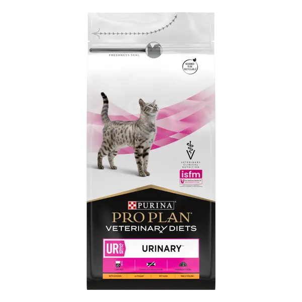 Purina ProPlan Urinary UR - суха храна за котки със заболявания на долните пикочни пътища - 1,5 кг