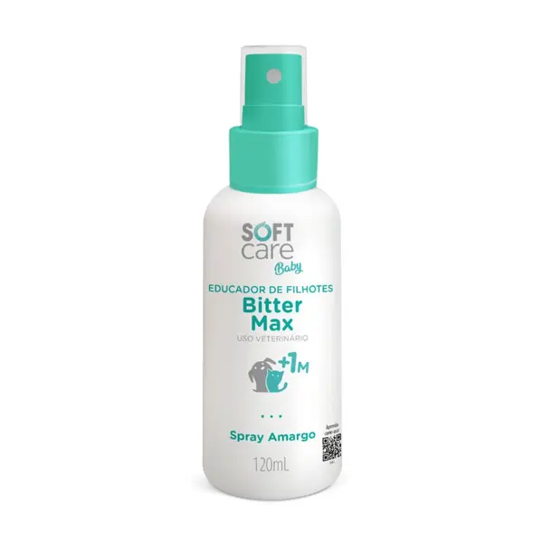 Soft Care Baby Bitter Max - Горчив спрей за обучение на кученца и котета - 120 мл