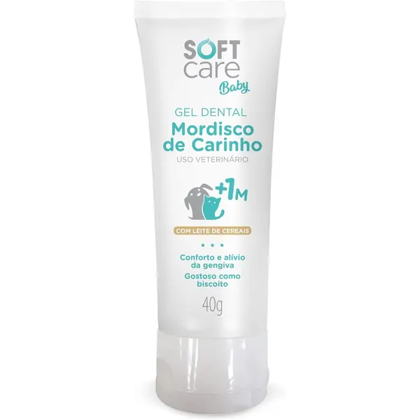 Soft Care Baby -  Дентален гел за кученца и котки - 40 г