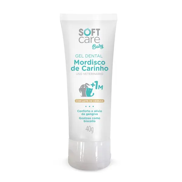 Soft Care Baby -  Дентален гел за кученца и котки - 40 г