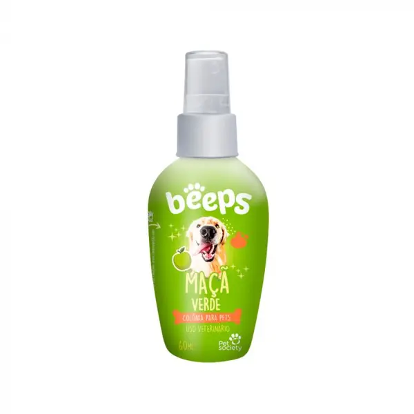 BEEPS Green Apple - Парфюм за кучета и котки с аромат на зелена ябълка - 60 мл