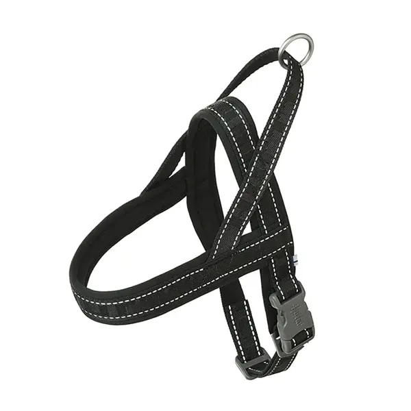Hurtta Casual Harness ECO - Спортен нагръдник за куче - черен -70 см