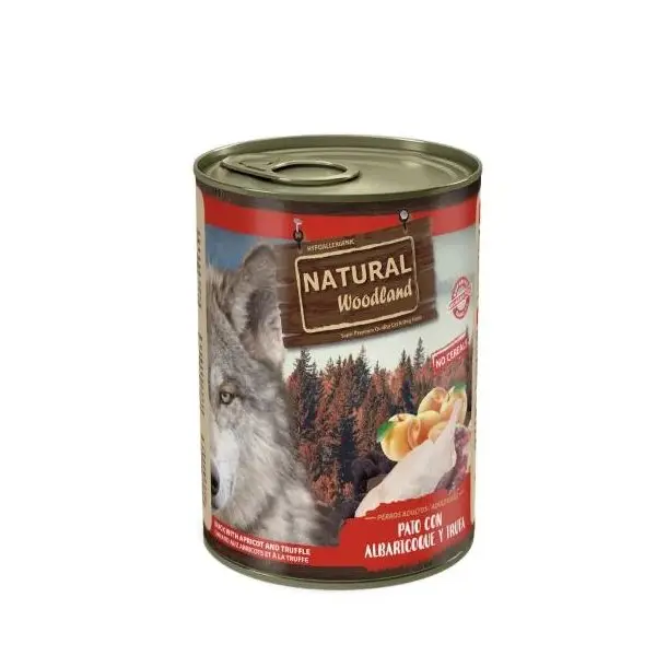 Natural Woodland Duck With Apricot and Truffle- Консерва за куче с Патица, кайсии и трюфел - 400 г