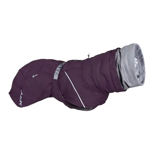 Hurtta Extreme Warmer ECO Eggplant - Зимно яке за куче в цвят патладжан