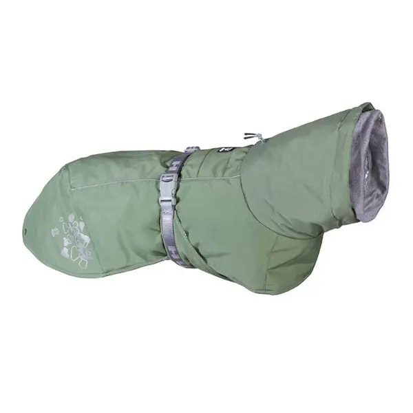 Hurtta Extreme Warmer ECO Green - Зимно яке за куче, зелено -65 см