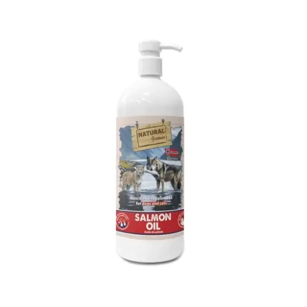 Natural Greatness Salmon Oil Cat and Dog - Масло от сьомга за кучета и котки - 250 мл
