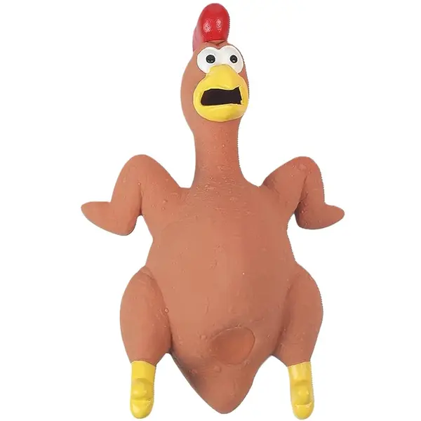 PlayMe Latex Chicken - Играчка за куче Латексова Кокошка 21 см