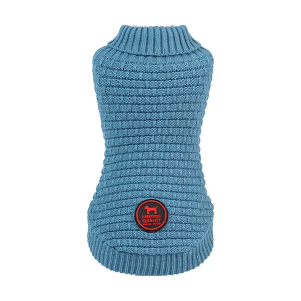 Freedog Frapp Sweater BLUE - Пуловер за куче, син