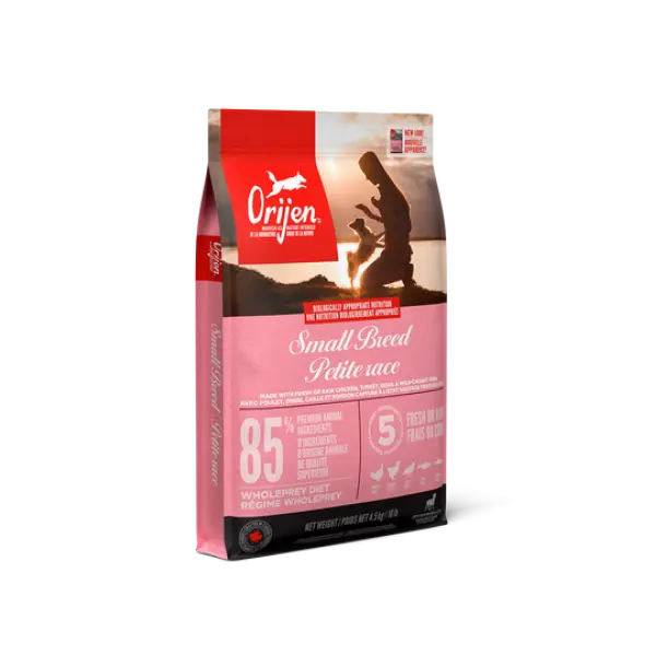 Orijen Small Breed - суха храна за кучета от малки породи - 4.5 кг